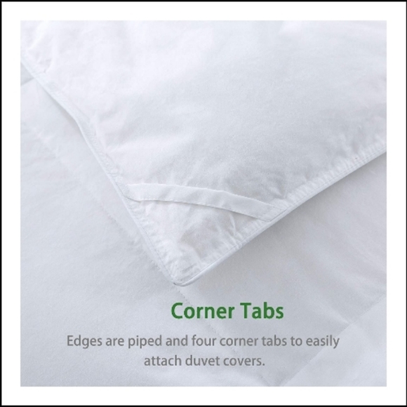 Goose Down Comforter-All Season Quilted - Picture 5 of 8